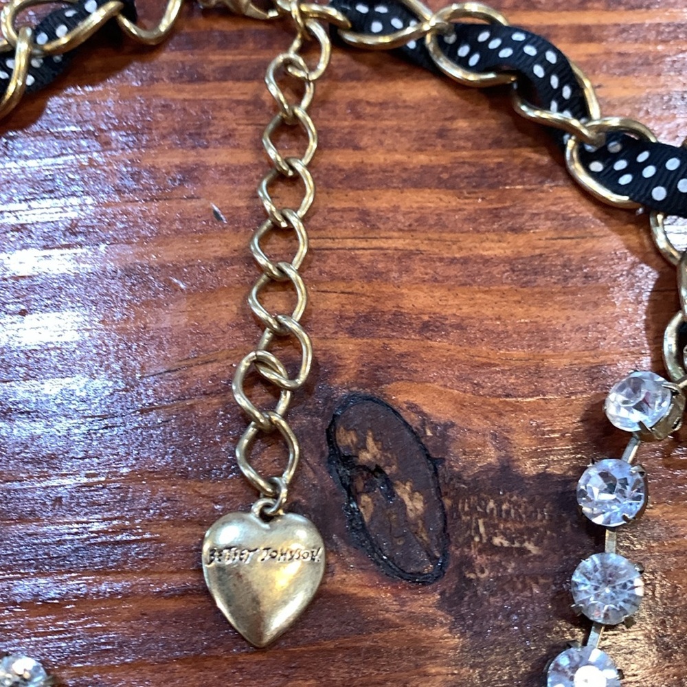 Vintage Betsey Johnson Secret Garden Ladybug Necklace - Picture 10 of 17